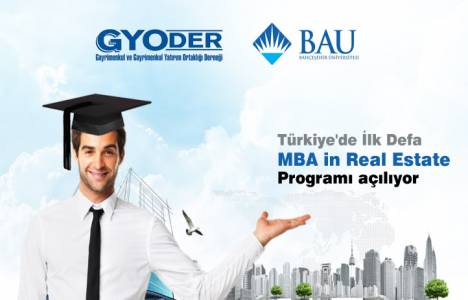 GYODER ve BAÜ'den gayrimenkul sektörüne yönelik ilk yüksek lisans programı!