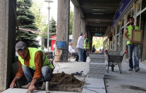 Yenimahalle belediye binası yenileniyor!