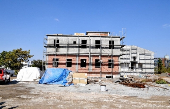 Malatya yeni itfaiye merkezinin inşaatı yükseliyor!