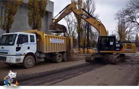 Ankapark ta teleferik direkleri dikiliyor!