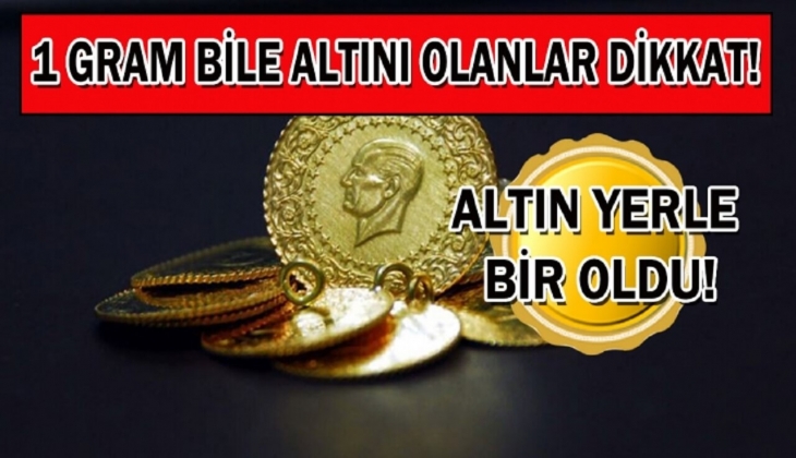 Altın yerle yeksan! 1 gram bile altını olan kahroldu! Hemen son dakika fiyatına bakın! 29 Ağustos 2022 altın fiyatları!