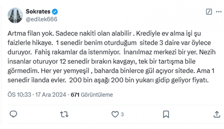 Mert Başaran uyardı: Evlerinizi, arsalarınızı ülke batacak, sat kurtul diyenlere kanıp satmayın!