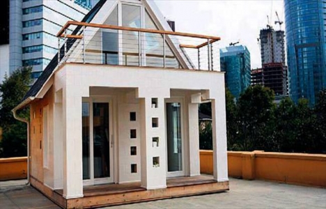 Katlanabilir ahşap tuğla seri üretime hazırlanıyor!