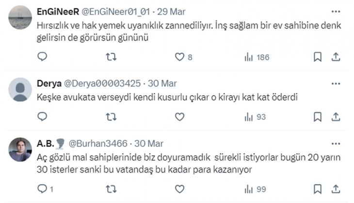 Mağdur ev sahibinden kiracı tepkisi: Kiraların 20 bin TL olduğu yerde, 10 bin TL bile kira ödemiyorlar!