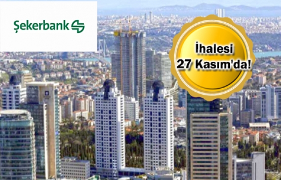 Şekerbank 52 ildeki 250 gayrimenkulünü satıyor!