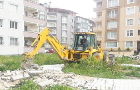 Hatay'da bağışlanan park imara açıldı!