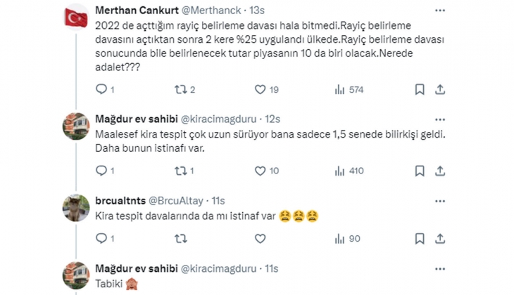 Mağdur ev sahibi: 1.5 sene önce dava açtım, 2 nci duruşma hala görülmedi! Dava ve istinaf sürelerine çözüm istiyoruz!