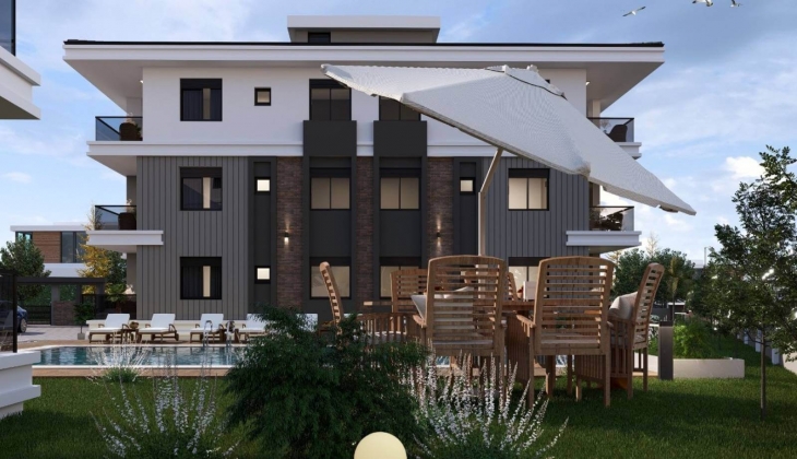 Antalya Çeka Gül Konakları 4 milyon 200 bin liradan başlayan fiyatlarla satışta! Yeni proje!