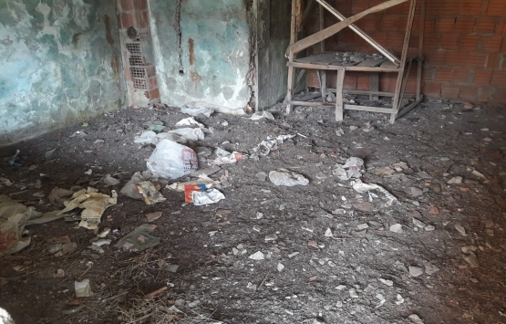 Körfez deki metruk binalar tehlike saçıyor!