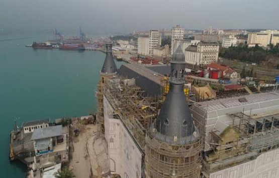 Haydarpaşa Garı nın son hali havadan görüntülendi!