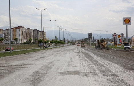 Kayseri'nin yolları yenileniyor!