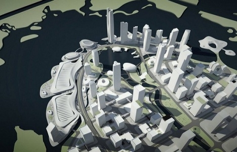 İşte Dubai nin yüzen evleri!