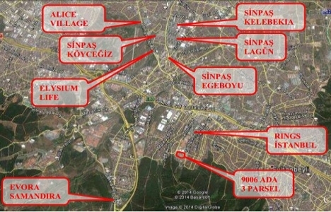 Sinpaş Aydos Country nin bugünkü değeri 150 milyon TL!