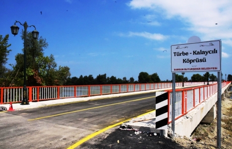 Bafra Türbe-Kalaycılı Köprüsü tamamlandı!