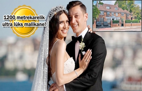 Mesut Özil'den Amine Gülşe'ye doğum hediyesi 80 milyonluk malikane!