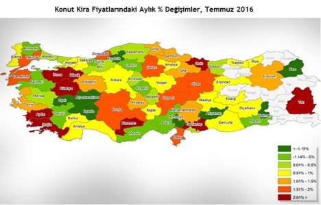 REIDIN 2. El Konutlar Fiyat Endeksleri 2016 Temmuz sonuçları!