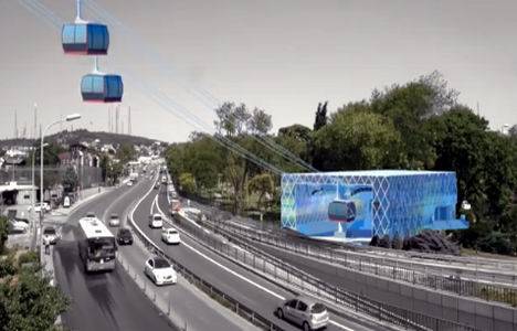 Mecidiyeköy - Altunizade Teleferik Hattı nın ilk görselleri!