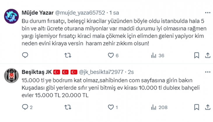 Gazeteciden kira çıkışı: Bodrum katlar en az 15 bin TL! Ev sahibini dinliyorsun haklı, kiracıyı dinliyorsun o daha haklı