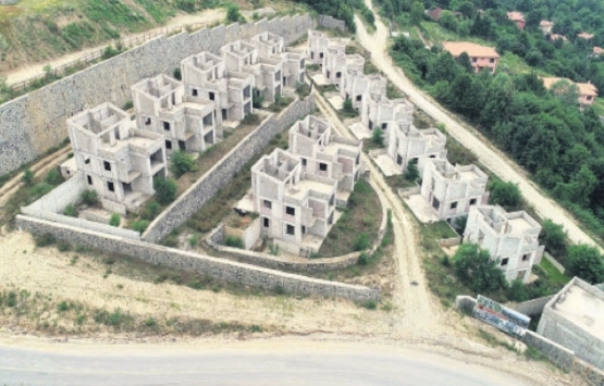 Sapanca'da konut inşaatları arttı!