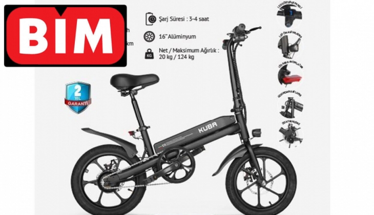BİM’den kaçırılmayacak fırsat! BİM’e elektrikli bisiklet geliyor! İşte 29 Temmuz 2022 BİM fiyat listesi