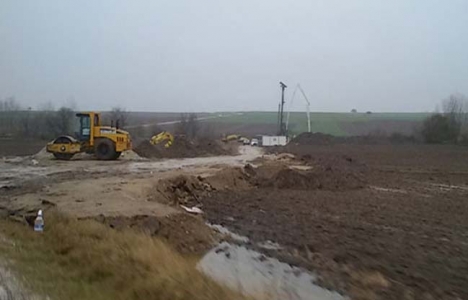 Edirne yol çalışması