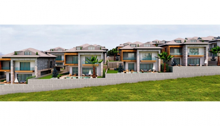 Alya Bella villalarında teslimler başladı!