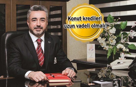 Konut kredi faizi 1'in altına çekilmeli!