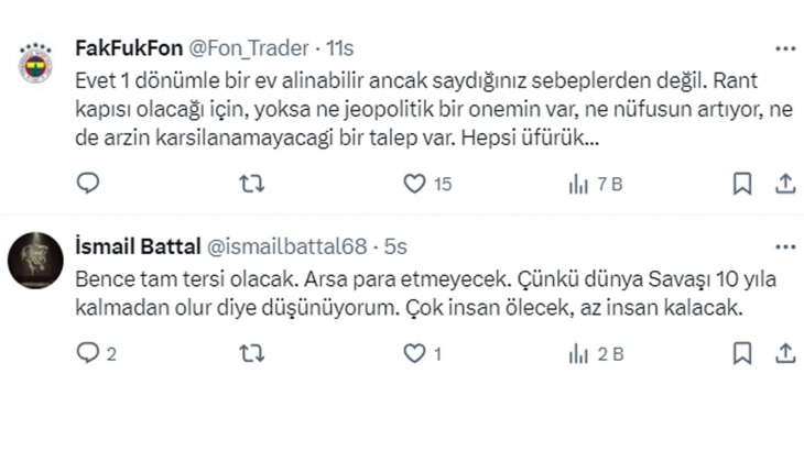 10 yıl sonra 1 dönüm tarla parasına 1 ev alınacak günler gelecek!
