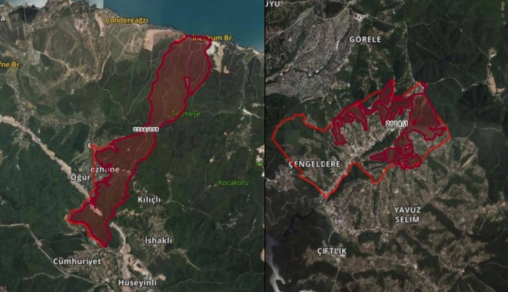 Cumhurbaşkanı Erdoğan, İstanbul Beykoz, İzmir, Artvin ve Bitlis teki yüzlerce hektarlık alanı orman vasfından çıkardı!