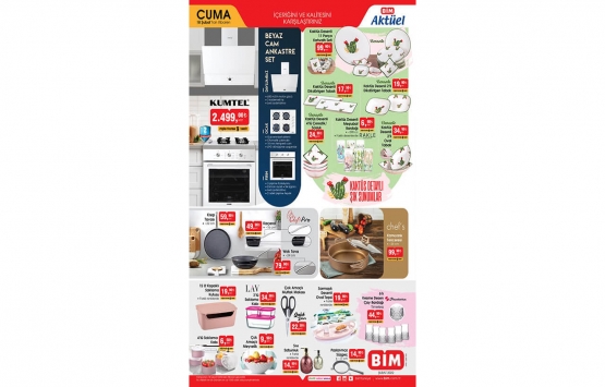 BİM 18 Şubat 2022 aktüel ürünler kataloğu!