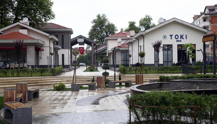 Bozkurt 2,5 yılda yeniden inşa edildi! TOKİ 5 bölgede 651 modern konut yaptı!