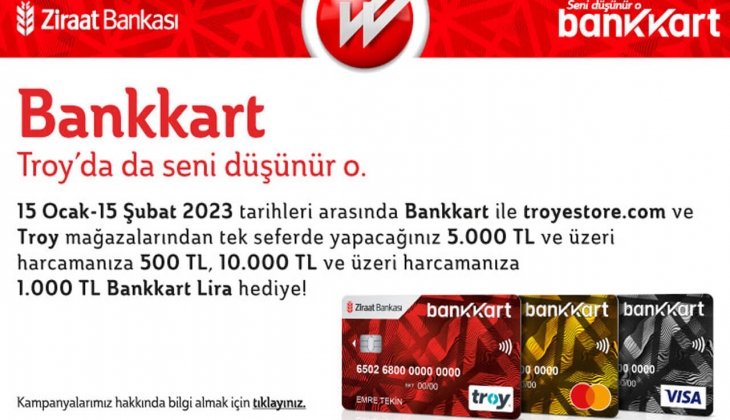 Ziraat Bankası’ndan alışveriş yapan herkese 1.000 TL! 15 Şubat’ta sona eriyor sakın kaçırmayın!