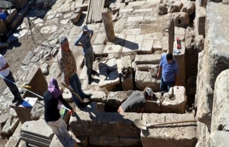 Kibyra Antik Kenti kazı çalışmaları