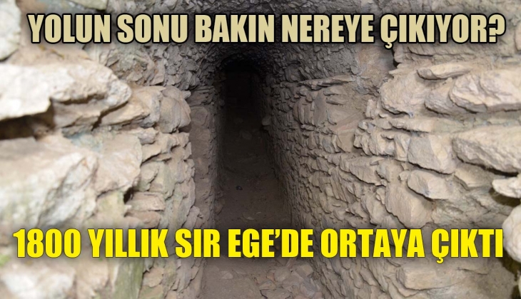 1800 yıllık gizemli yapı Ege'de ortaya çıktı! Mastaura Antik Kenti'ne ait olduğu anlaşıldı
