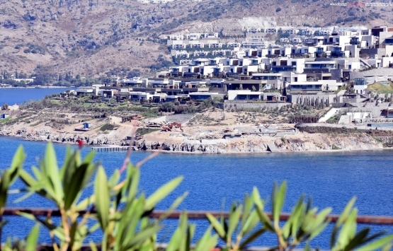 Bodrum daki imara aykırı yapıların yıkımı devam ediyor!