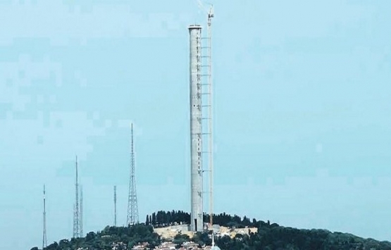 Çamlıca Kulesi nin inşaatında sona yaklaşılıyor!