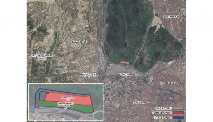 Emlak Konut GYO Başakşehir Güney Ticaret 1. Etap ihalesi 16 Aralık’ta!