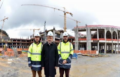 Çamlıca Camii projesi yüzde 65 tamam!