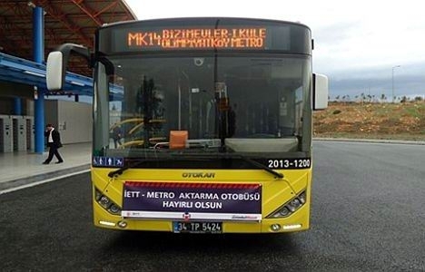 İETT, Bizimevler - Metro otobüslerinin yolunu uzattı!