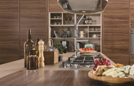 Vanucci Citrino minimalist ve şık mutfakları müşterilerine sunuyor!