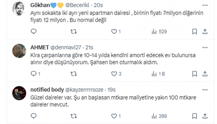 Şimdi emlak almanın zamanı mı? Vatandaşlar bekliyor mu, alım yapıyor mu?