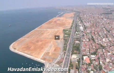 Maltepe dolgu alanı projesinin havadan videosu!