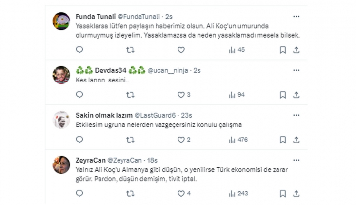 Kral Selman a Koç Holding önerileri!