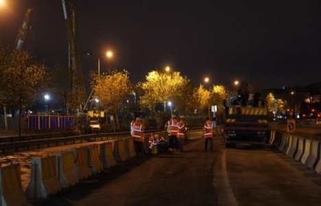 Sahil Kennedy Caddesi'nde Avrasya Tüneli için trafik yeniden düzenlendi!