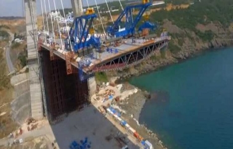 3.Köprü nün inşaatından son kareler!