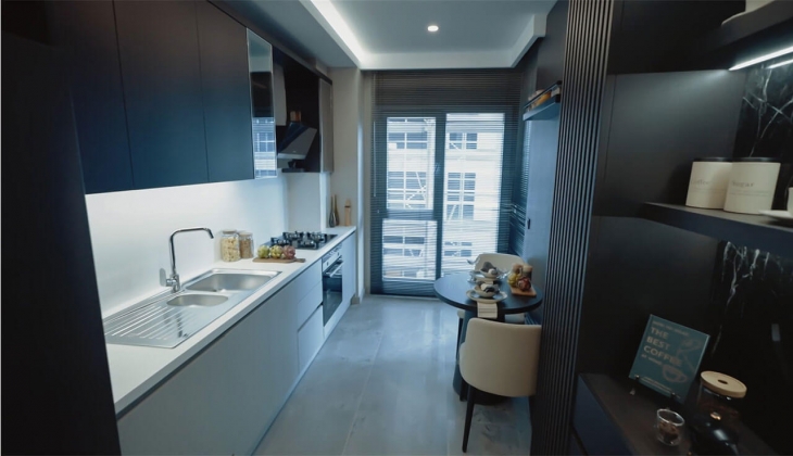 Alya Konutları Merkezefendi nin örnek dairesi hazır!