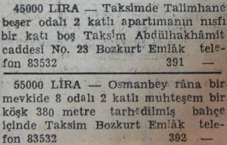 Haliç te rıhtımlı 600 metrekare arsa 35 bin liraya satılacakmış!