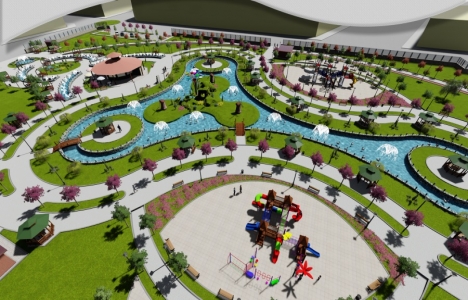 Erzurum Hilalkent'e 20 bin metrekarelik park!