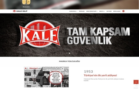 Kale Kilit internet sitesini yeniledi!