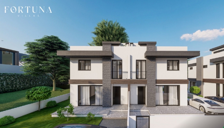 Fortuna Villas Kıbrıs’ta 250 bin sterlinden başlayan fiyatlar ve yüzde 40 peşinatla!